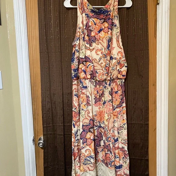 Style & Co bohemian vibe sleeveless dress. - Picture 3 of 3